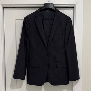 Express Charcoal Suit Blazer+ Pants set for Men